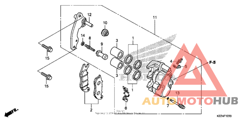 Передний суппорт