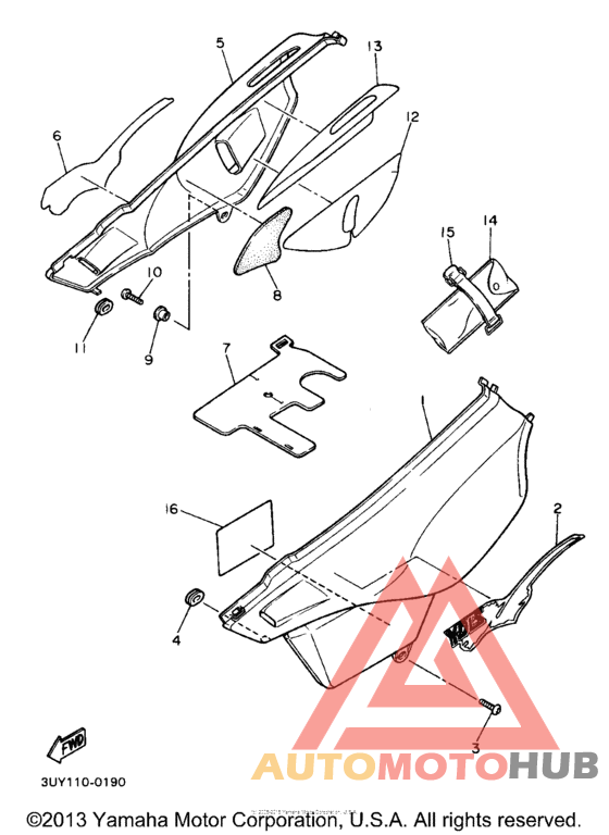 Боковые обтекатели