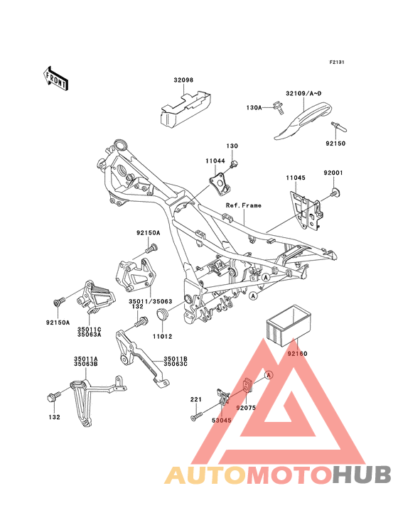 Рама ,крепежные детали