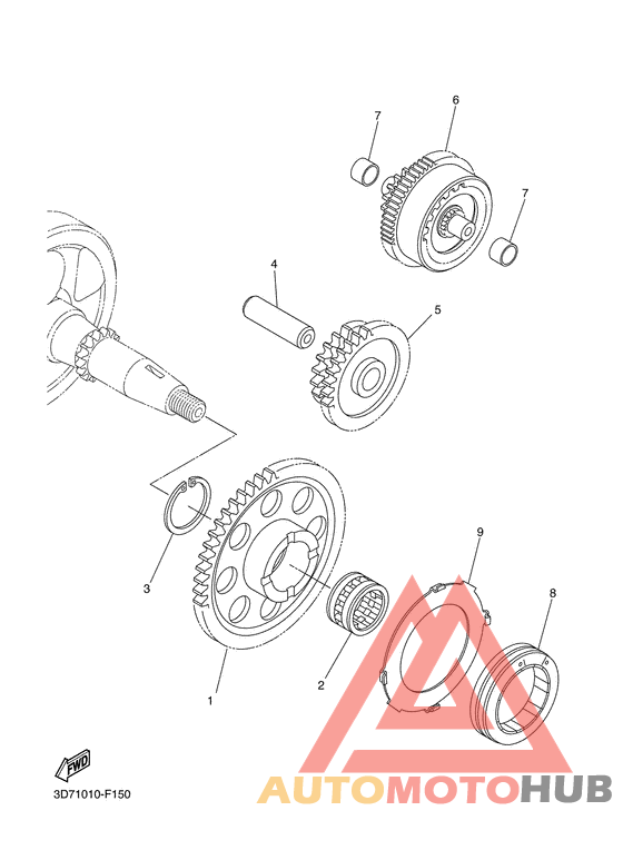 Муфта стартера