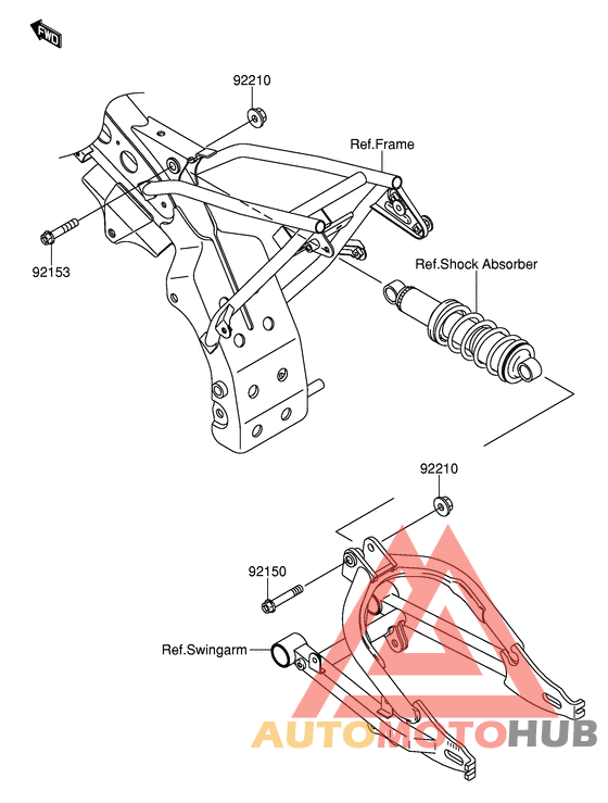 Suspension ignition coil