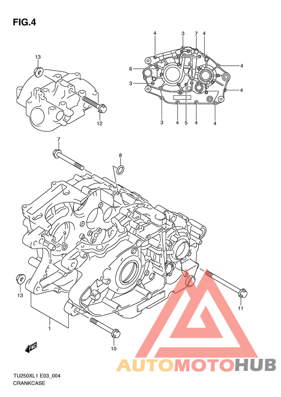 Картер двигателя