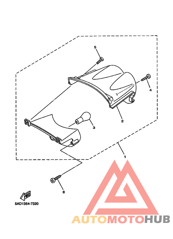 Taillight unit ass`y