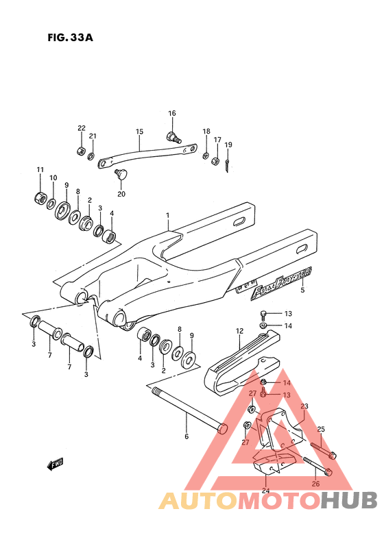 Маятник задний