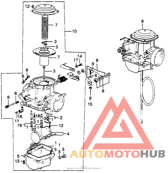 Carburetor set