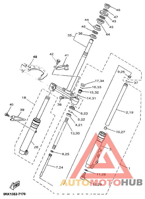 Передняя вилка