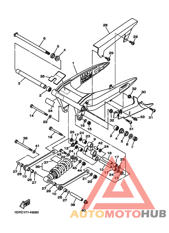 Rear arm & suspension