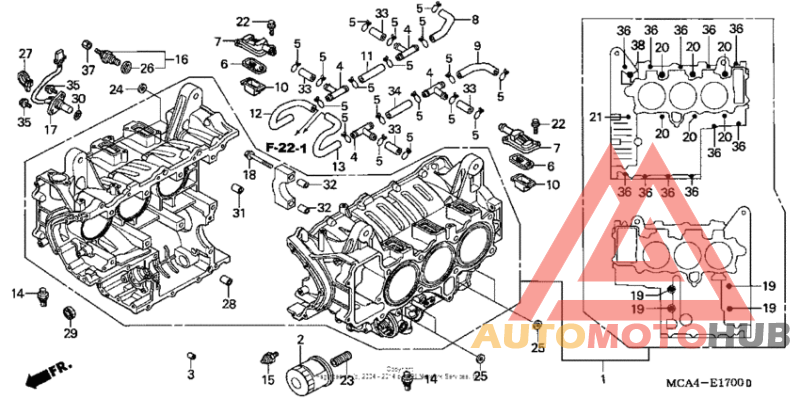 Блок цилиндров