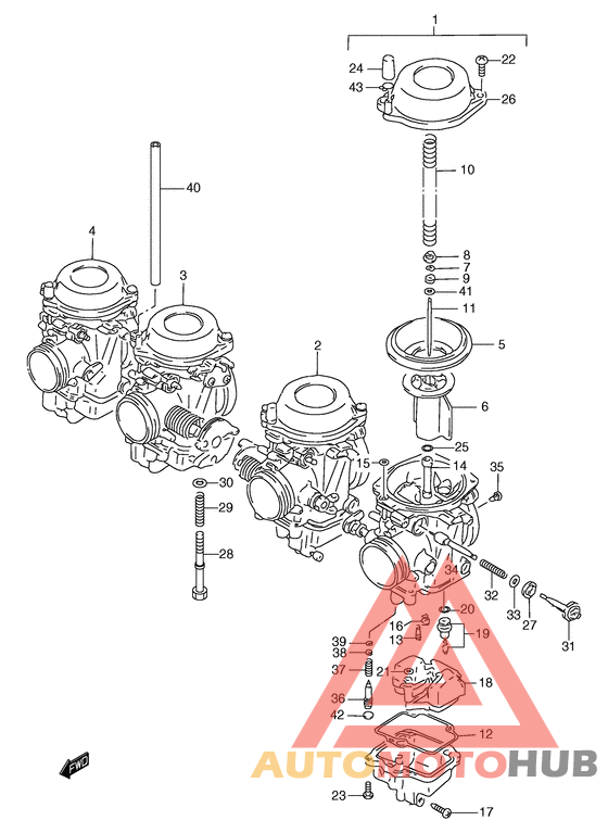 Carburetor assy
