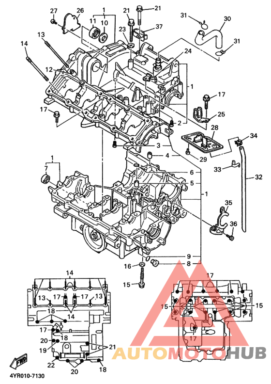 Картер двигателя