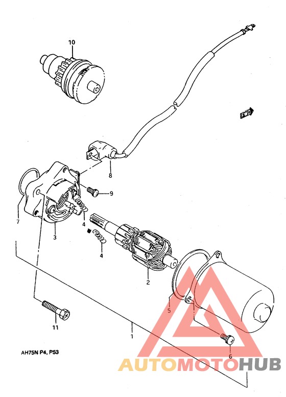 Стартерный мотор