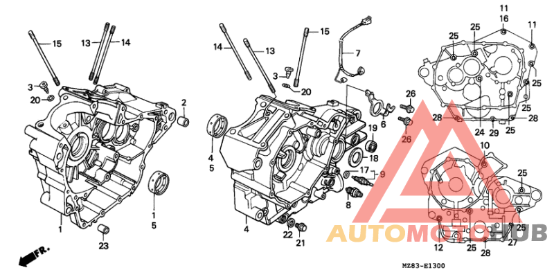 Картер двигателя