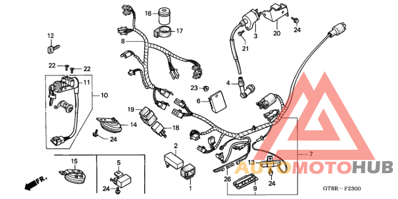 Wire harness/ ignition coil