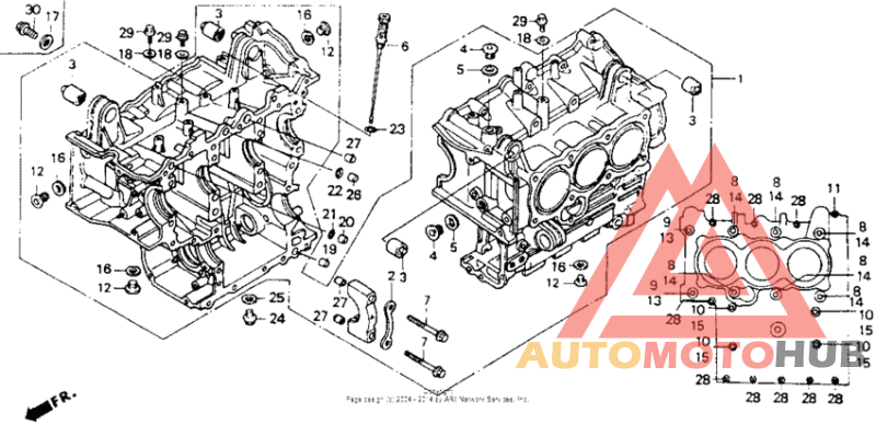 Блок цилиндров