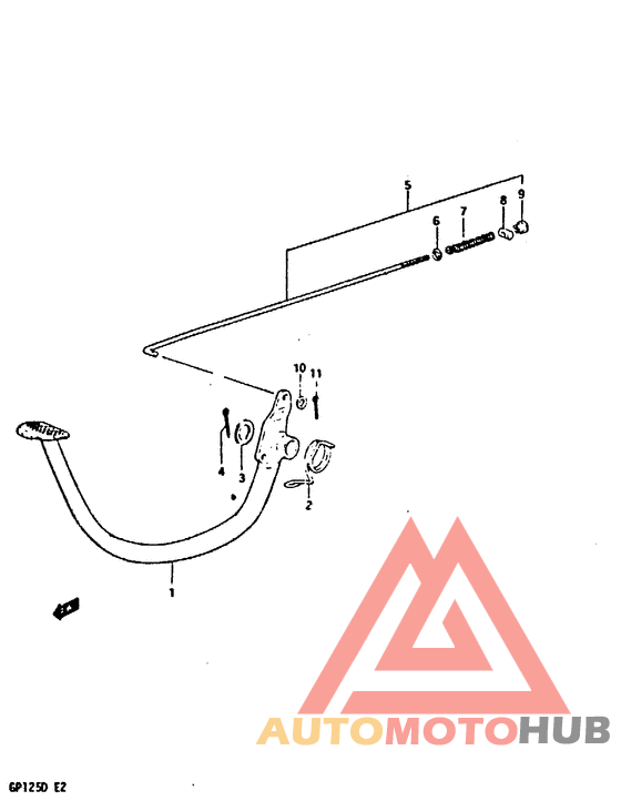 Передний суппорт