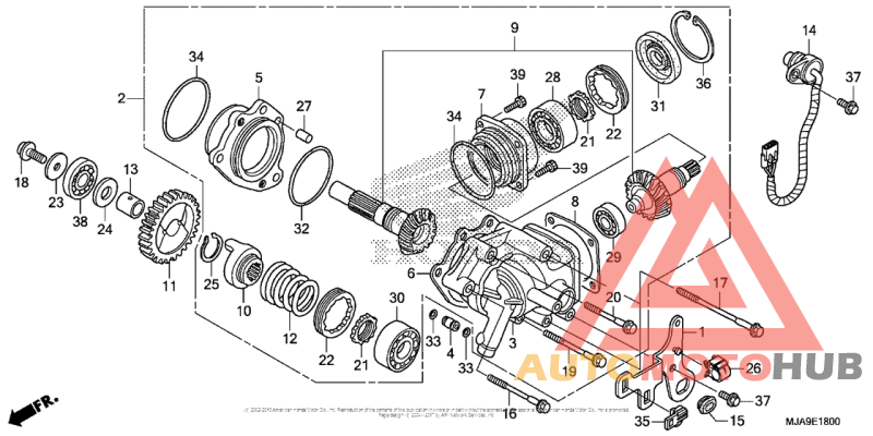 Side Gear Case