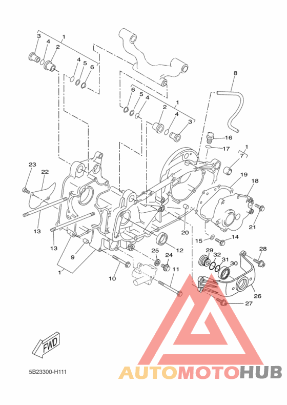 Картер двигателя