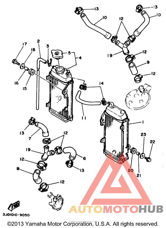Radiator - hose
