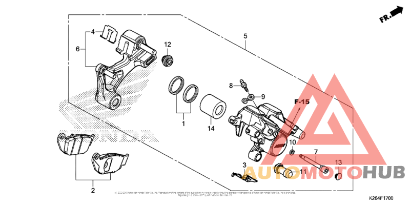 Задний суппорт