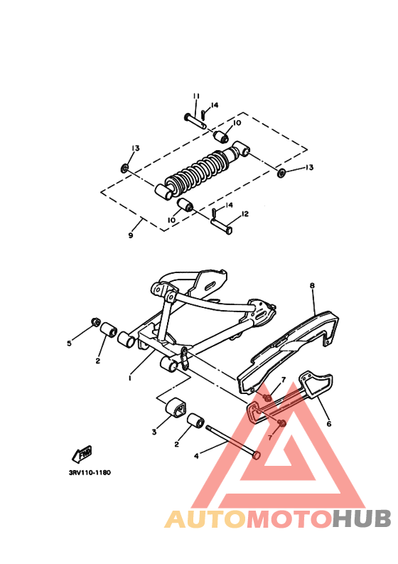 Rear arm.suspension