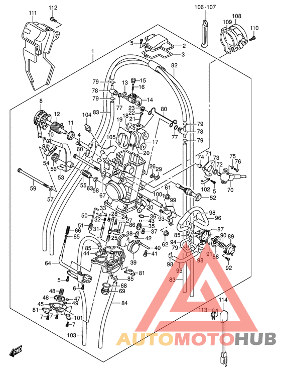 Carburetor assy