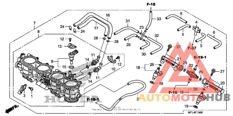 Корпус Дросселя
