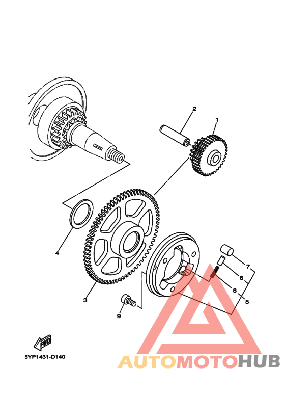 Муфта стартера