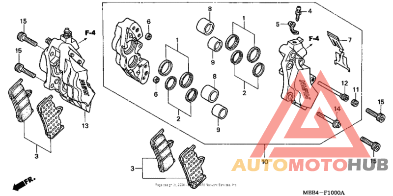 Передний суппорт