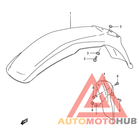 Переднее крыло