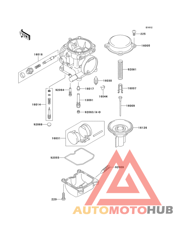 Карбюратор в разборе