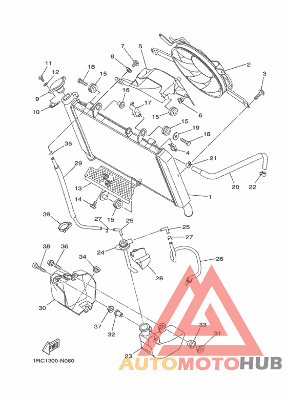 Radiator & hose