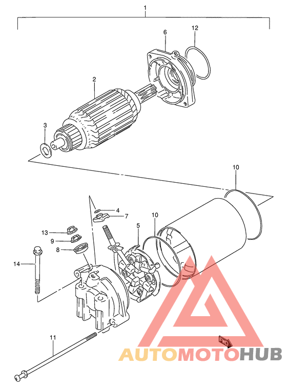 Стартерный мотор