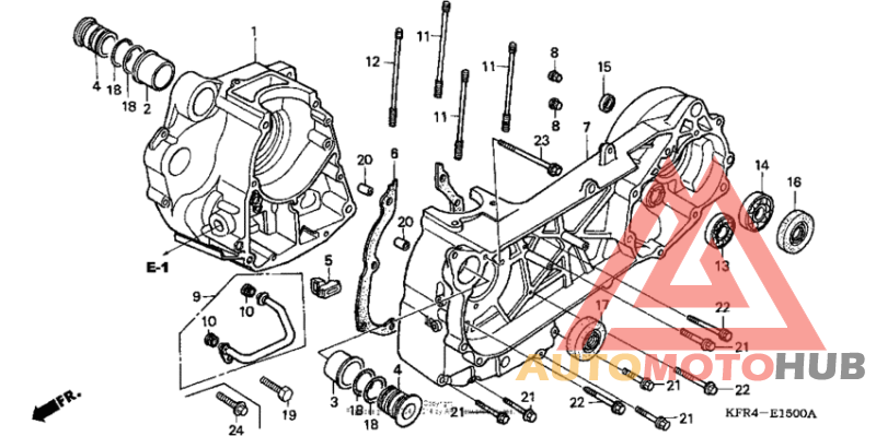 Картер двигателя