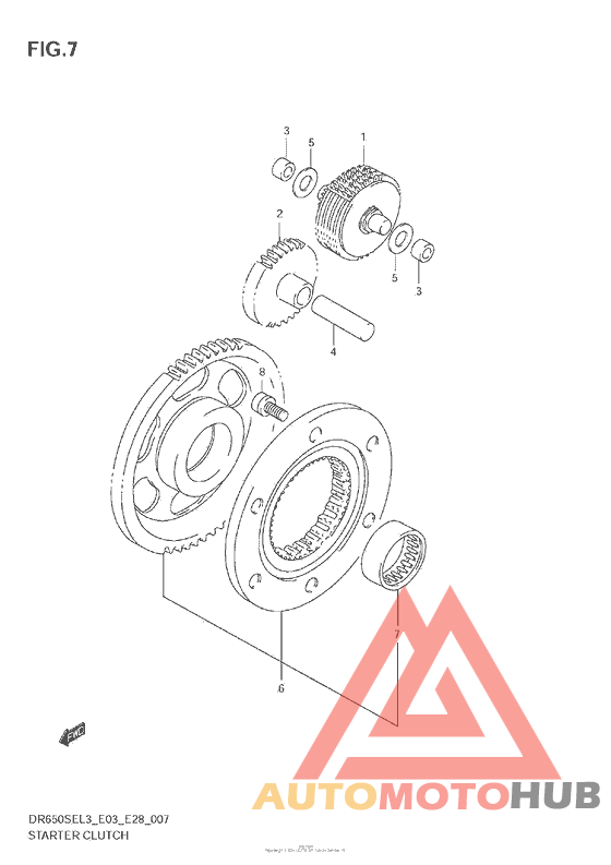 Муфта стартера