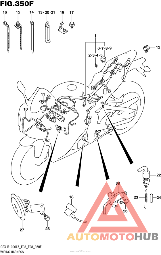 Wiring Harness (Gsx-R1000Al7 E33)