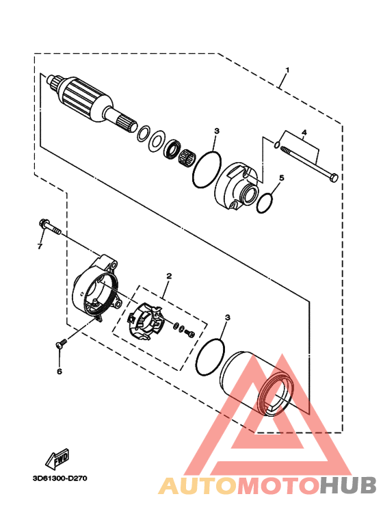 Стартерный мотор