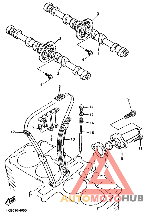 Camshaft. chain