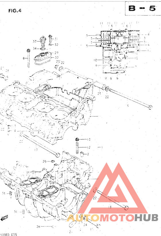 Картер двигателя