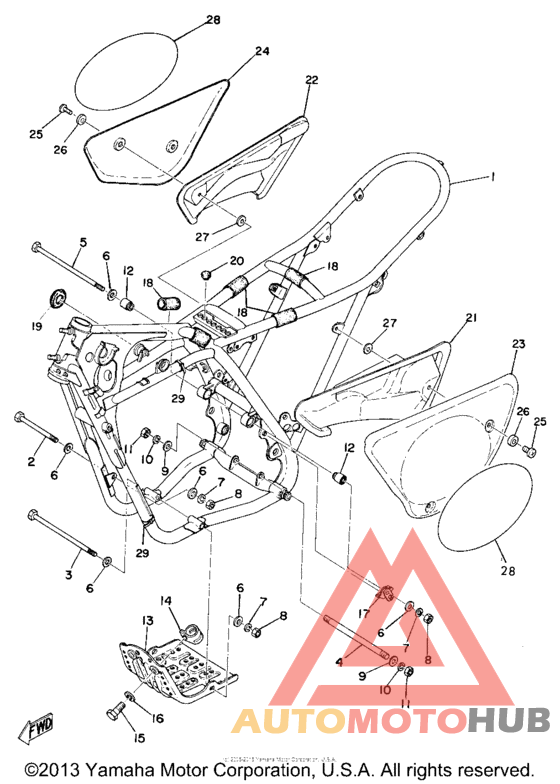 Frame - slide cover