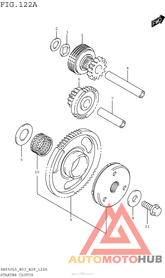 Муфта стартера