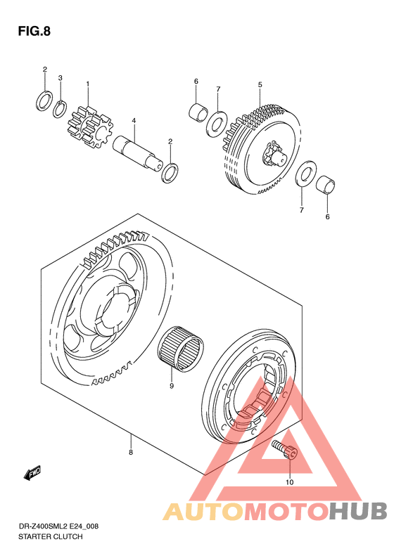 Муфта стартера