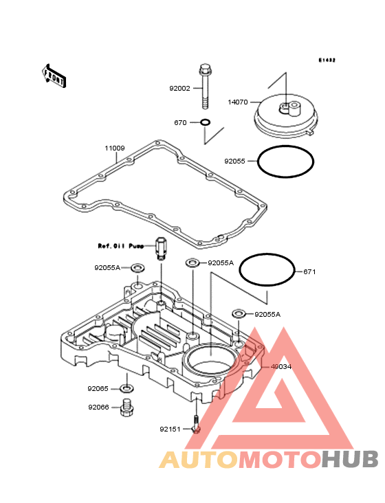Поддон картера