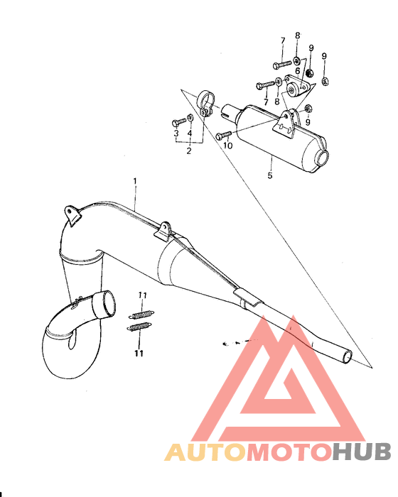 Muffler comp