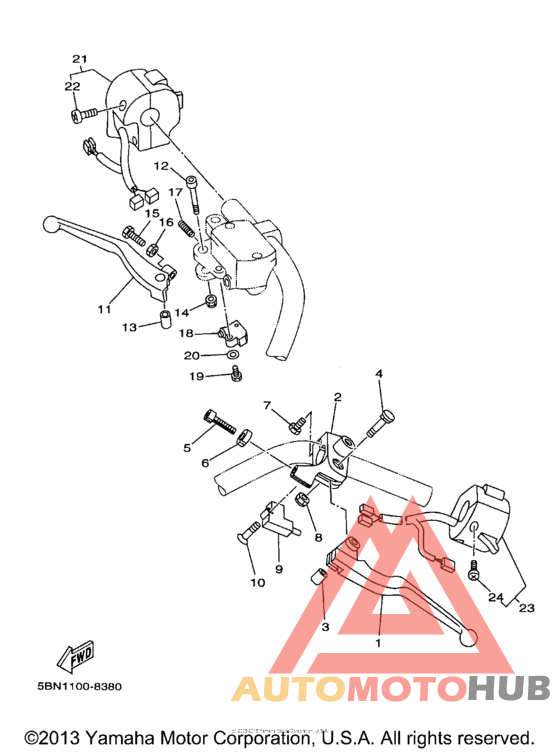 Рулевые переключатели