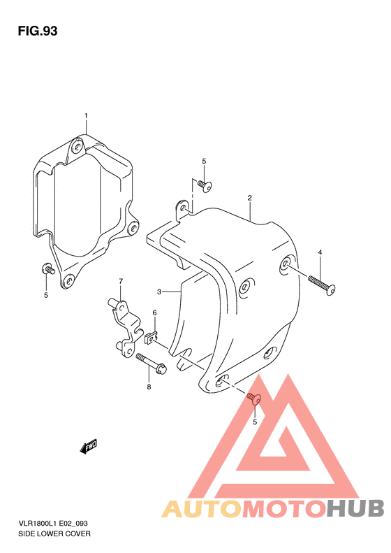 Side lower cover
