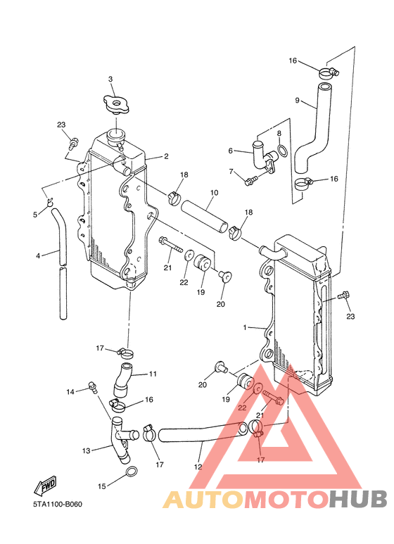 Radiator & hose