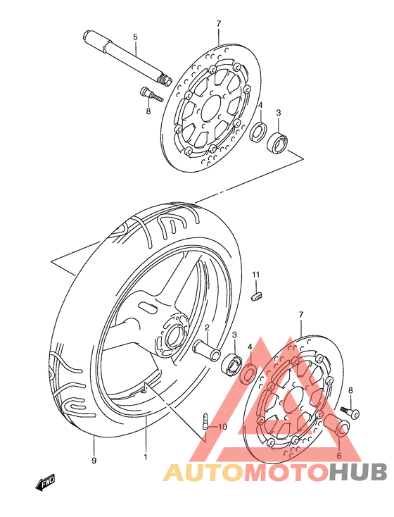 Transom + tube