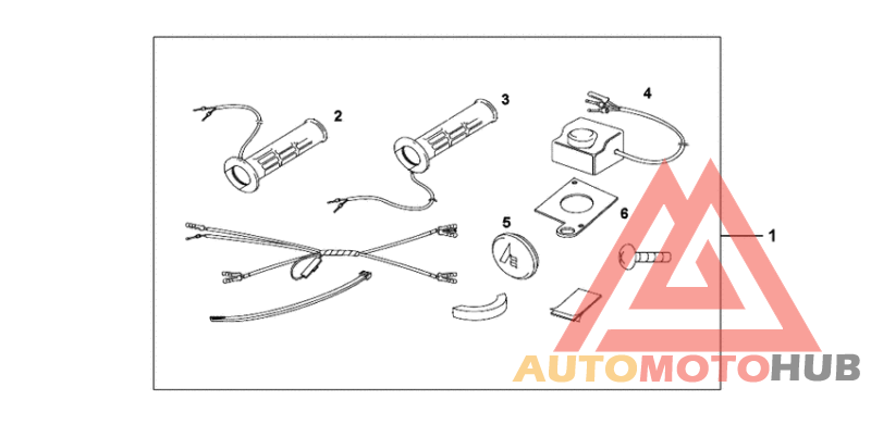 Grip heater kit ca12