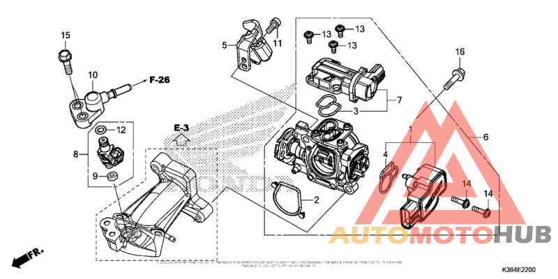 Throttle Body + Fuel Injector