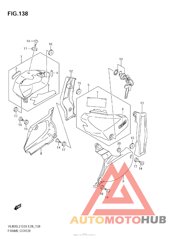 Frame Cover (Vl800T  E03)